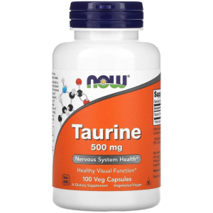 Now Foods Taurine капсулы 750мг №100 Купить  Now Foods Taurine капсулы 750мг №100