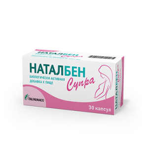 Наталбен Супра 30 шт капсулы Купить  Наталбен Супра 30 шт капсулы
