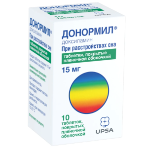Донормил таб ппо 15мг №10 Купить  Донормил таб ппо 15мг №10