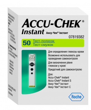 Тест-полоски Accu-Chek Instant №50 Купить  Тест-полоски Accu-Chek Instant №50