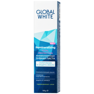 Global White з/паста 100г реминерализирущая Купить Global White з/паста 100г реминерализирущая