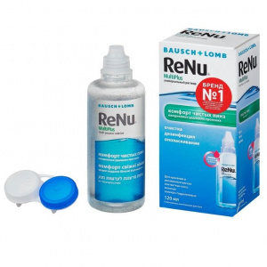 Реню Мульти Плюс р-р д/конт линз  120мл Купить  Реню Мульти Плюс р-р д/конт линз  120мл