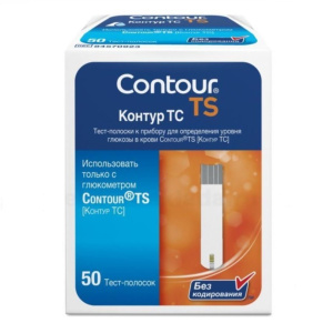 Тест-полоски Контур ТС №50 Купить  Тест-полоски Контур ТС №50