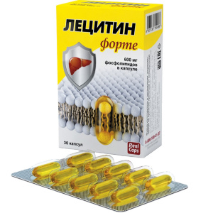 Лецитин форте 1580мг №30 БАД Купить  Лецитин форте 1580мг №30 БАД