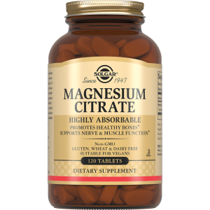 Solgar Цитрат магния таб №120 Купить  Solgar Цитрат магния таб №120
