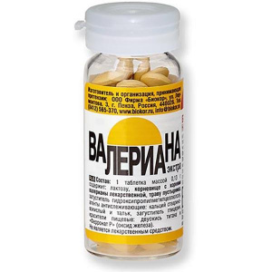 Валериана Экстра таблетки №50 Купить  Валериана Экстра таблетки №50