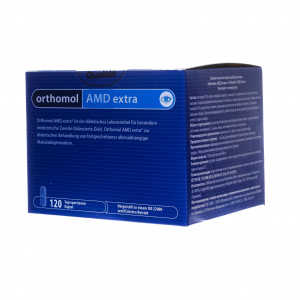 Orthomol AMD Extra капсулы курс 120 дней Купить  Orthomol AMD Extra капсулы курс 120 дней