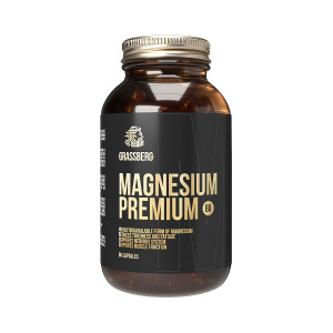 Grassberg Magnesium Premium B6 Магний Премиум + B6 60 шт капсулы Купить Grassberg Magnesium Premium B6 Магний Премиум + B6 60 шт капсулы