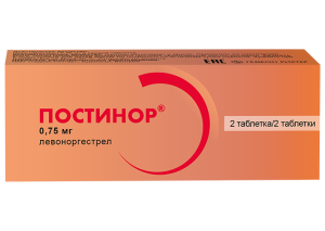 Постинор таблетки 0,75мг №2 Купить  Постинор таблетки 0,75мг №2