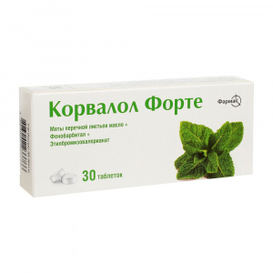 Корвалол Форте таблетки №30 Купить  Корвалол Форте таблетки №30