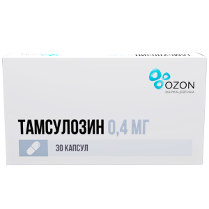 Тамсулозин капс с пролонг высв 0,4мг №30 Купить Тамсулозин капс с пролонг высв 0,4мг №30