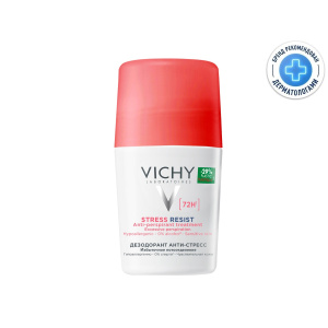 Vichy дезодорант шариковый Анти-стресс 72 часа от избыточного потоотделения, 50мл Купить Vichy дезодорант шариковый Анти-стресс 72 часа от избыточного потоотделения, 50мл
