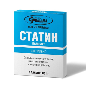 Статин Пальма порошок пак 1г №5 Купить  Статин Пальма порошок пак 1г №5