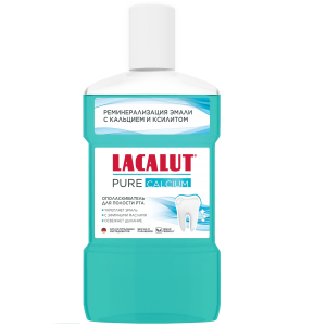 Lacalut Рure Calcium 475 мл ополаскиватель для полости рта Купить  Lacalut Рure Calcium 475 мл ополаскиватель для полости рта