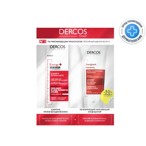 Vichy Dercos Energy набор шампунь 200 мл+ кондиц 200 мл Купить Vichy Dercos Energy набор шампунь 200 мл+ кондиц 200 мл