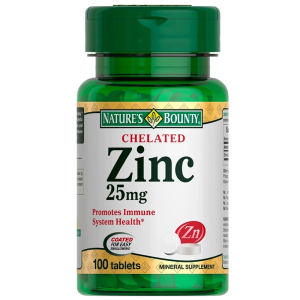 Nature's Bounty Хелат Цинка таб 25мг №100 Купить Nature's Bounty Хелат Цинка таб 25мг №100