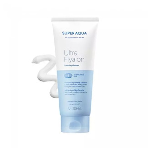Missha Aqua Ultra Hyaluron 200 мл пенка для умывания и снятия макияжа Купить Missha Aqua Ultra Hyaluron 200 мл пенка для умывания и снятия макияжа