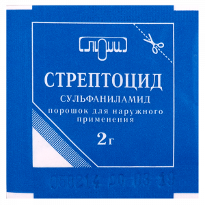 Стрептоцид порошок 2г (Люми) Купить Стрептоцид порошок 2г (Люми)