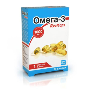 Омега-3 РеалКапс капс 1400мг №30 Купить  Омега-3 РеалКапс капс 1400мг №30