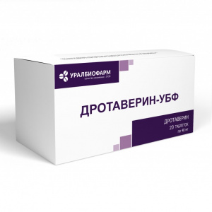 Дротаверин-УБФ таб 40мг №20 Купить Дротаверин-УБФ таб 40мг №20