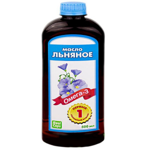Масло Льняное 500мл первый холодный отжим Купить  Масло Льняное 500мл первый холодный отжим