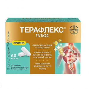 Терафлекс Плюс капс №60 Купить  Терафлекс Плюс капс №60