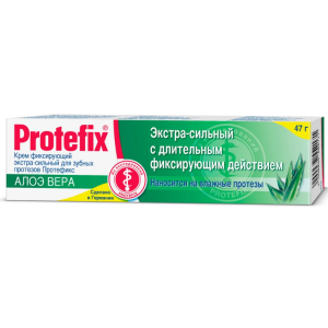 Протефикс Алоэ Вера крем д/зубн протез экстра-сильный, 40мл Купить Протефикс Алоэ Вера крем д/зубн протез экстра-сильный, 40мл