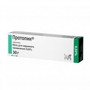 Протопик мазь д/наруж примен 0,03% 30г Купить  Протопик мазь д/наруж примен 0,03% 30г