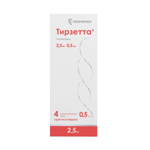Тирзетта р-р д/п/к введ 2,5мг 0,5мл №4 шприц в автоинжекторе Купить Тирзетта р-р д/п/к введ 2,5мг 0,5мл №4 шприц в автоинжекторе