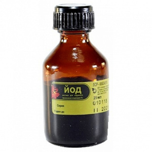 Йод раствор спирт 5% 25мл (Гиппократ) Купить  Йод раствор спирт 5% 25мл (Гиппократ)