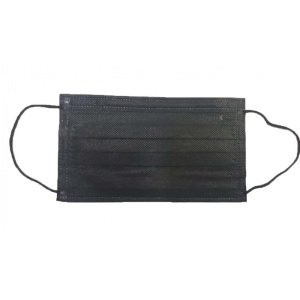 Маска медиц  №5 3-х слойная / черная Купить  Маска медиц  №5 3-х слойная / черная