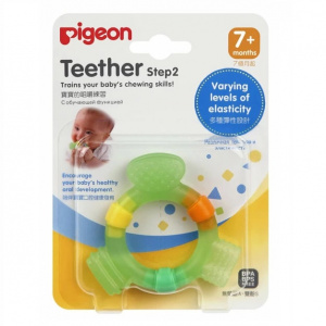 Pigeon прорезыватель-игрушка Step 2 с 7 мес Купить Pigeon прорезыватель-игрушка Step 2 с 7 мес
