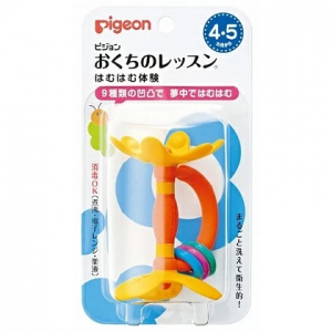 Pigeon прорезыватель-игрушка с 4 мес Цветок Купить Pigeon прорезыватель-игрушка с 4 мес Цветок