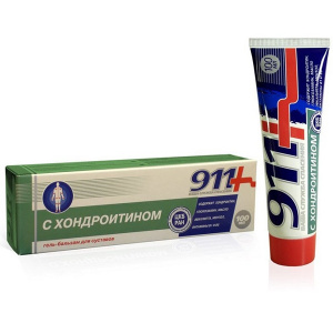 911 Хондроитин гель-бальзам 100мл Купить 911 Хондроитин гель-бальзам 100мл