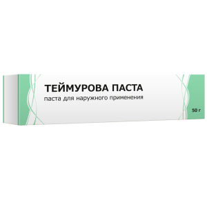 Теймурова паста 50 г паста для наружного применения Купить Теймурова паста 50 г паста для наружного применения
