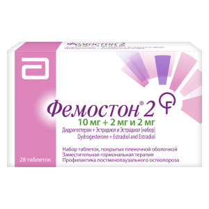 Фемостон 2 таб ппо №28 Купить  Фемостон 2 таб ппо №28