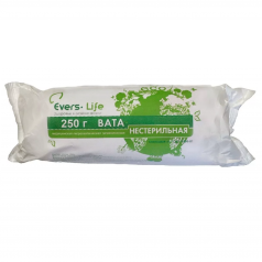 Вата хирург Evers Live 250г н/стерил Купить  Вата хирург Evers Live 250г н/стерил