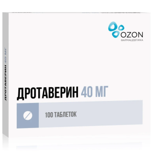 Дротаверин таб 40мг №100 Купить Дротаверин таб 40мг №100