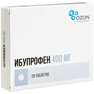 Ибупрофен таб ппо 400мг №20 Купить  Ибупрофен таб ппо 400мг №20