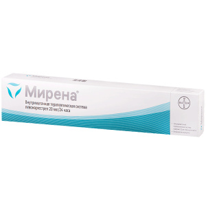Спираль в/м Мирена 20мкг/24ч №1 Купить  Спираль в/м Мирена 20мкг/24ч №1