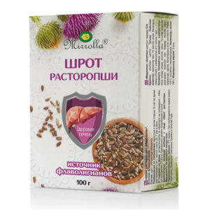 Расторопша  шрот 100г (Mirrolla) Купить  Расторопша  шрот 100г (Mirrolla)