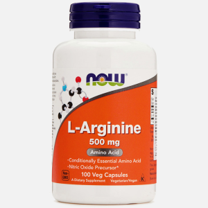 Now Foods L-Аргинин капс 630мг №100 Купить  Now Foods L-Аргинин капс 630мг №100