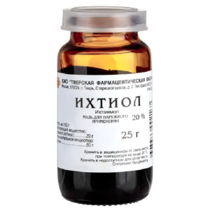 Ихтиоловая мазь для наружного применения 20% 25г Купить Ихтиоловая мазь для наружного применения 20% 25г