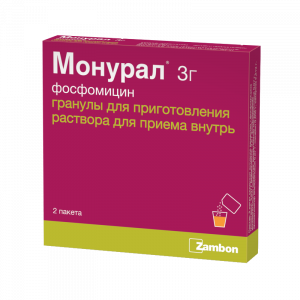 Монурал гранулы д/р-ра внутр пак 3г №2 Купить  Монурал гранулы д/р-ра внутр пак 3г №2