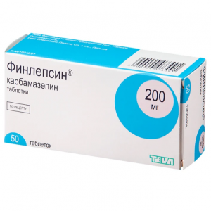 Финлепсин таблетки 200мг №50 Купить  Финлепсин таблетки 200мг №50