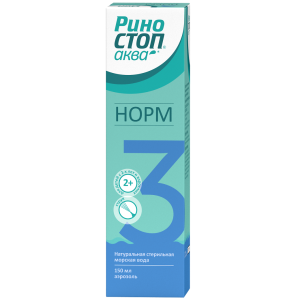 Риностоп Аква Норм 150 мл спрей назальный Купить  Риностоп Аква Норм 150 мл спрей назальный