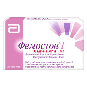Фемостон 1 таб ппо №28 Купить  Фемостон 1 таб ппо №28