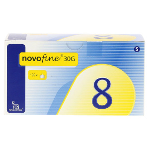 Новофайн иглы №100 30G 0,3*8мм желт Купить Новофайн иглы №100 30G 0,3*8мм желт