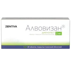 Алвовизан 2 мг 28 шт таблетки покрытые пленочной оболочкой Купить Алвовизан 2 мг 28 шт таблетки покрытые пленочной оболочкой