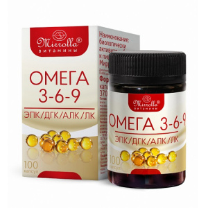 Омега 3-6-9 Mirrolla капс №100 Купить  Омега 3-6-9 Mirrolla капс №100